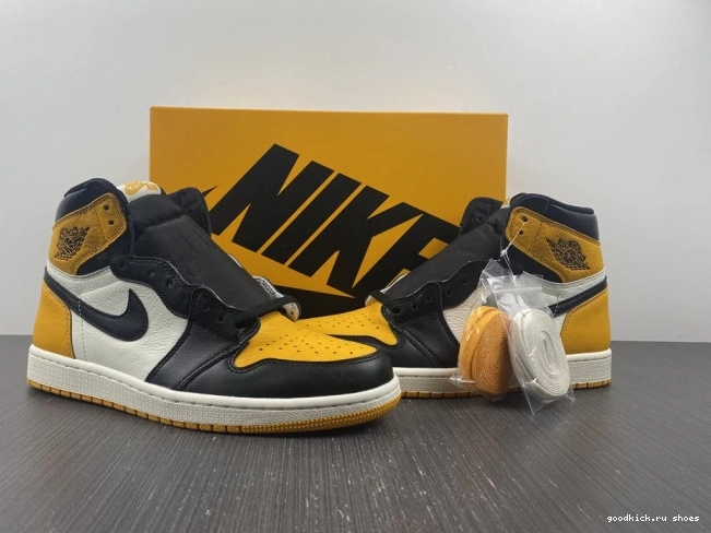 Toe Jordan 1 555088-711 Yellow Air OG High 0704